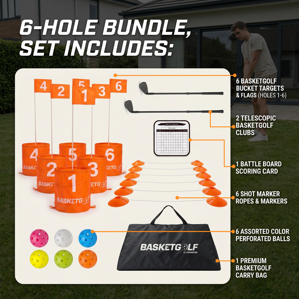 BasketGolf 6 Hole Bundle